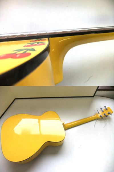 104188a【TVジョッキー 黄色いギター/TV-JockeyPro.Martinテレビ(本体