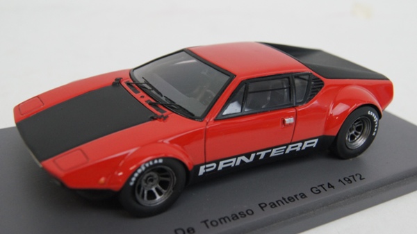 スパーク 1/43 De Tomaso デトマソ パンテーラ GT4 1972 レッド