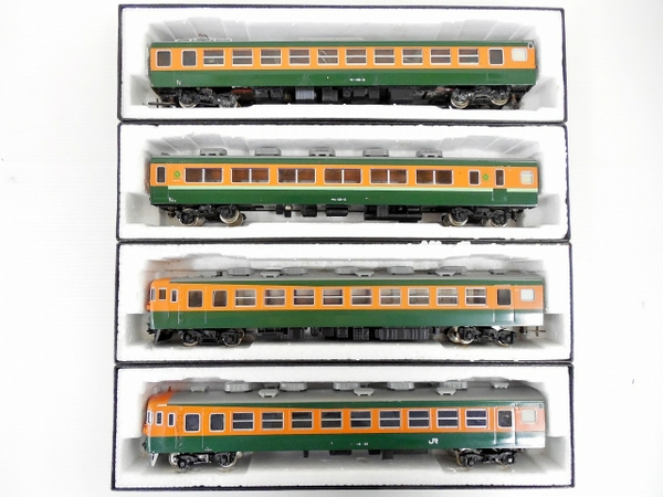 中古 カツミ 国鉄 165系 直流 急行形電車 4両 セット T1246599 【公式
