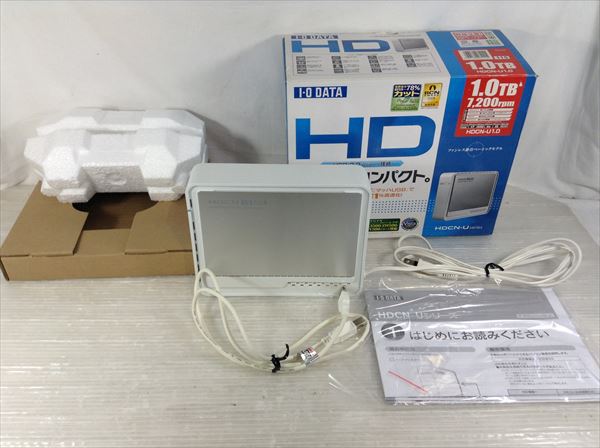 ◎2/I・ODATA アイオーデータ 外付　HDD　1.0TB　動作確認済