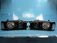 セドリックグランツー Y33 純正加工 左右後期ヘッドライト 即決