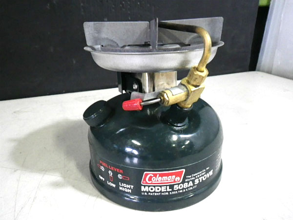中古 キャンピングストーブ コールマン MODEL508A[r+]62034