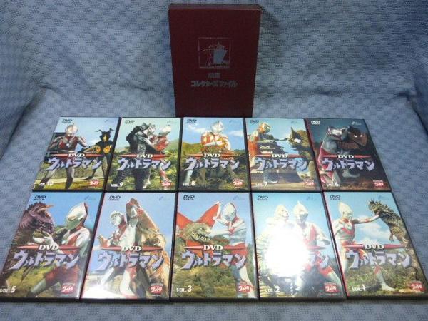 D301●「ウルトラマン」DVD全10巻セット コレクターズファイル付
