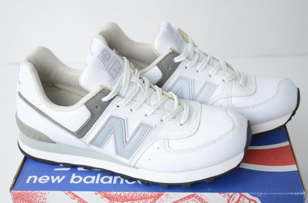 ニューバランス 574 new balance スニーカー[QD176] 25cm 白