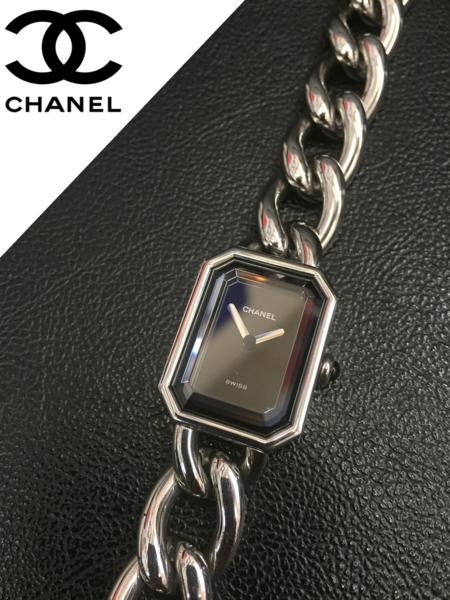 ●綺麗【シャネル　プルミエール　シルバー　M　チェーン sf】