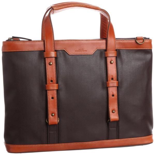 BB649 AXE アックス 濃茶A4ビジネストートバッグ/イケテイ製