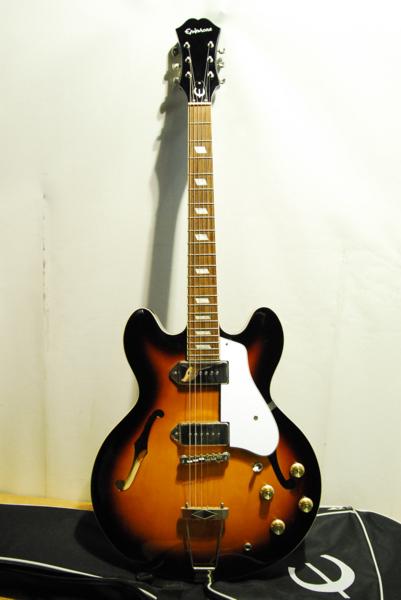 美品 Epiphone エピフォン CASINO VS カジノ セミアコ ケース付