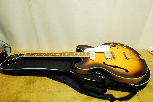 Epiphone Casino vs/美品セミハードケース付 美品 Epiphone エピフォン CASINO VS カジノ セミアコ ケース付