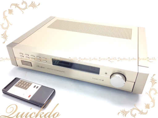 アキュフェーズ ステレオ プリアンプ C-11 金色系 リモコン付