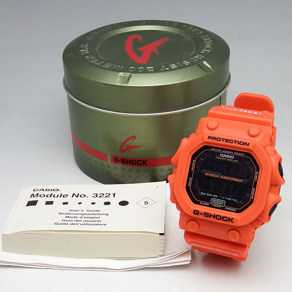 CASIO GX-56-4DR G-SHOCK タフソーラー レスキューオレンジ