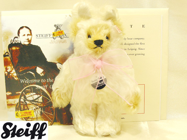 *T1656【BSJT】シュタイフ バニー テディベア 限定1500体 14cm