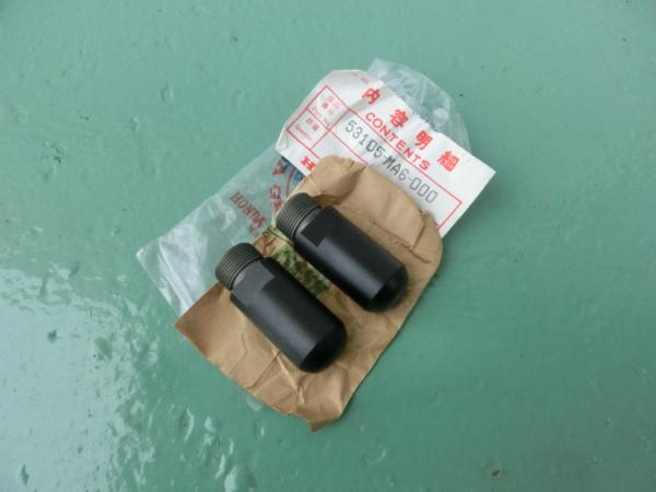 CBX400F ホンダ純正 バーエンド 左右SET CBX550F 当時物新品(ホンダ用 