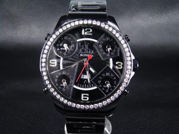 JACOB&Co. 腕時計ジェイコブファイブ・タイム・ゾーン★ブラック