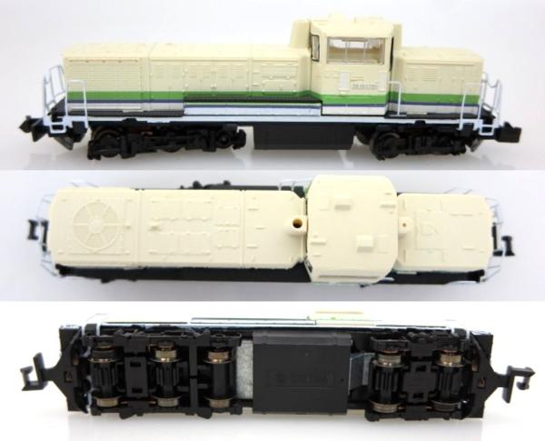 2173★美品 ロクハン DE10 1500番代 A寒地形 シルフィード色/1円