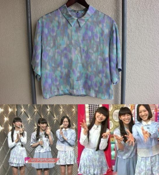 Perfume あ～ちゃん着 14ss オープニングセレモニー ブラウス☆S
