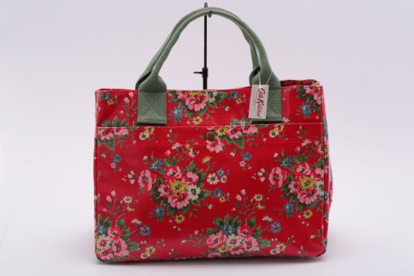 Cath Kidston キャスキッドソン トートバッグ 赤 花柄 未使用