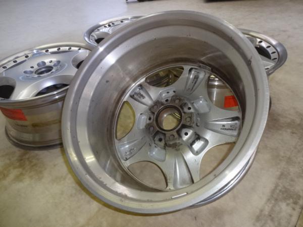 ベンツサイズ！BBS RM500 8J-17 pcd112/5H ホイールのみ4本SET(社外品 