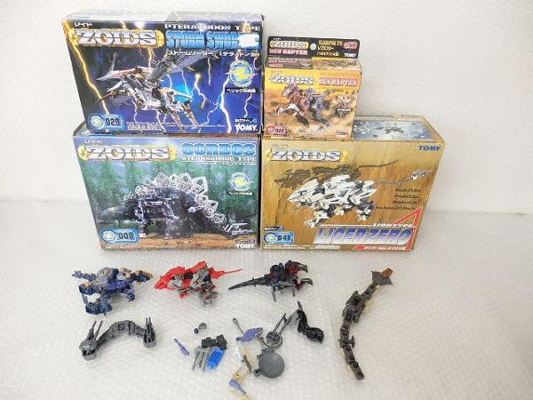 ジャンク ゾイド ライガーゼロ，ゴルドス，レブラプター他[梱0.3]