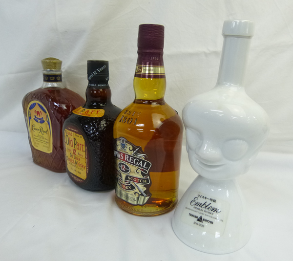 （M2089）ウィスキーまとめ★オールドパー/エンブレム/他★お酒
