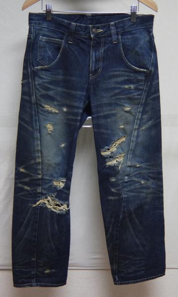 glamb Clawry clopped denim 1 クロップドデニムパンツ