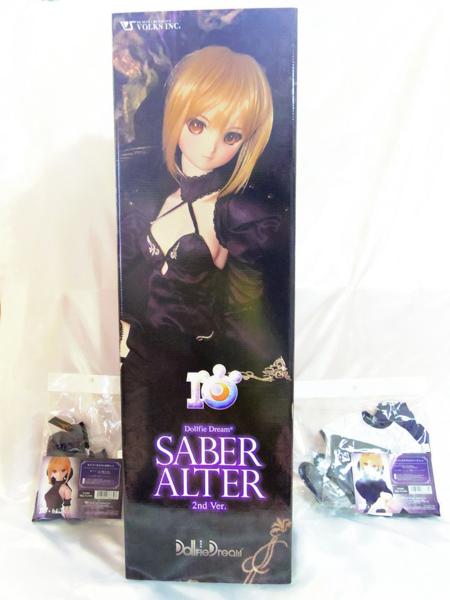 MO9②4Dollfie Dream Fate セイバーオルタ2ndVer.+ジャージ&水着