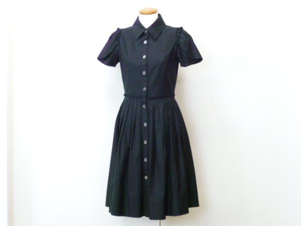 フォクシー/FOXEY　コットンストレッチワンピース　40