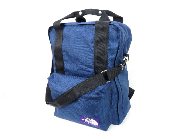 ノースフェイス パープルレーベル 3WAY バッグ リュック 紺 美品