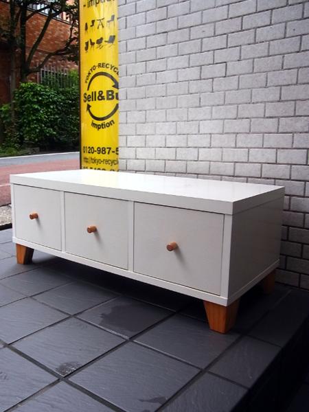 ■モモナチュラル Momo ラブ シリーズ ローチェスト ローボード