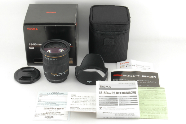 〓美品〓シグマ 18-50mm F2.8 EX DC MACRO フォーサーズ#506