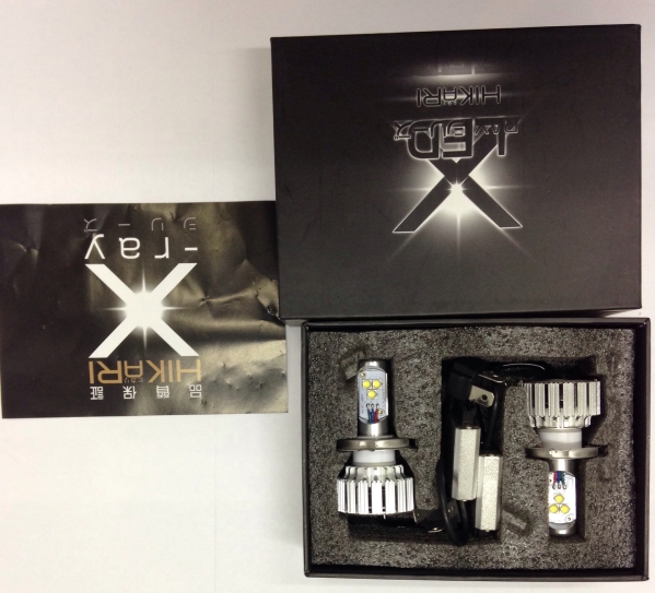 ヘッドライト Ｈ４ Ｈｉ・Lo切り替え式　ＬＥＤフルキット　千円