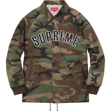 Supreme Twill Coaches Jacket コーチジャケット 迷彩 M 新品