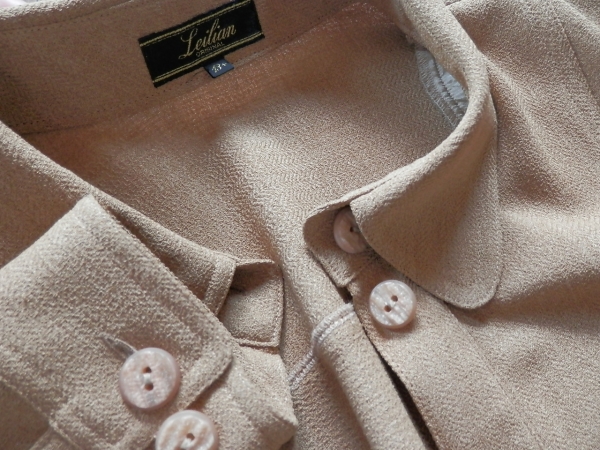 3万　美品　レリアン　秋ジャケットブラウス　大きいｓｉｚｅ3Ｌ