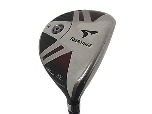 ■TOURSTAGE X-DRIVE 701■3W■15■S■FUBUKI α70■中古■1円～