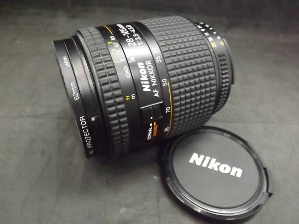 ト【レンズ】 ニコン AF　NIKKOR　28-105mm　1：3.5-4.5D 　美品