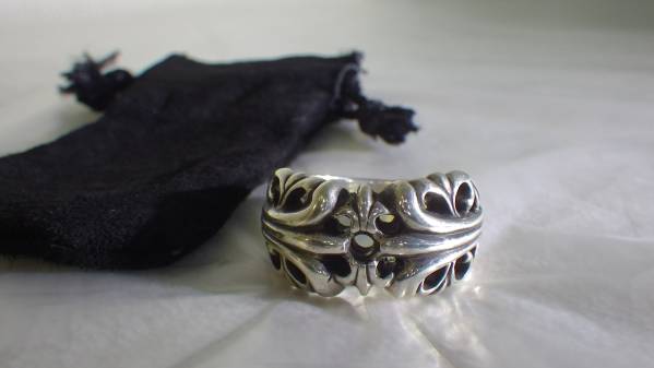 売切１円～クロムハーツ・Ｋ＆Ｔリング23号本物150910-1