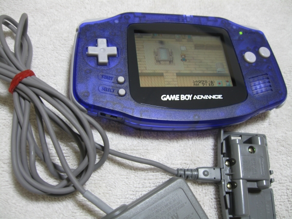 ゲームボーイアドバンス限定本体 ミッドナイトブルー 美品 希少