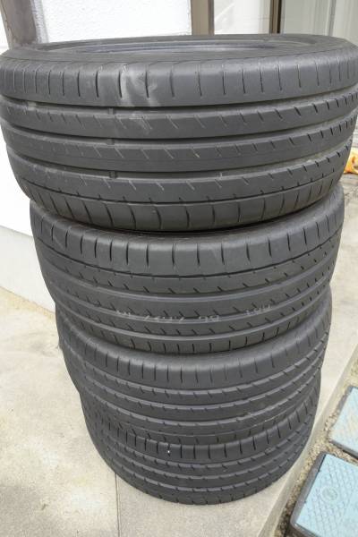 ●ヨコハマ アドバン　V105　255/45R18　中古 4本セット 　美品