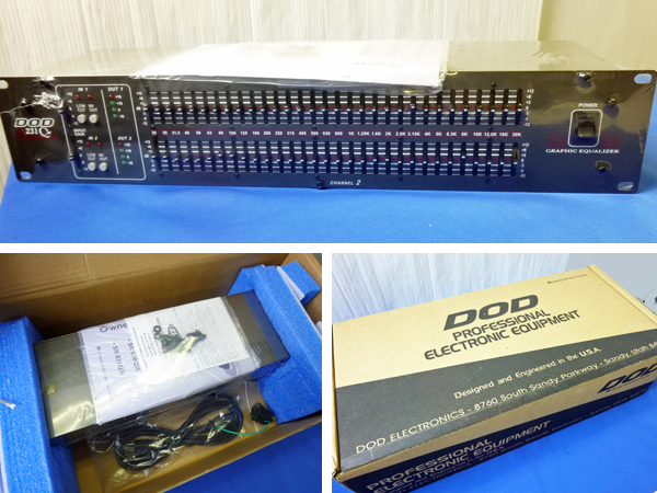 新品!!DOD★グラフィックイコライザー★SR231QXV★31バンド2ch