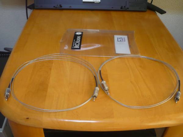 Fundamental RCA100 RCAケーブル 1mペア Soulnote ソウルノート 【公式