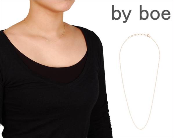 by boe/バイボー 16CHAIN ペンダントチェーン ゴールド 新品_2