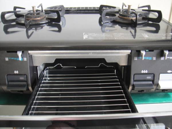 LPガス・13年製】パロマ◎ガスコンロテーブル◎IC-800B-1R