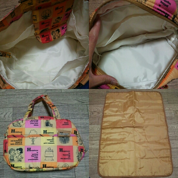 【スヌーピー×ROOTOTE】マザーズバッグ おむつシート ポーチ ルートート_3