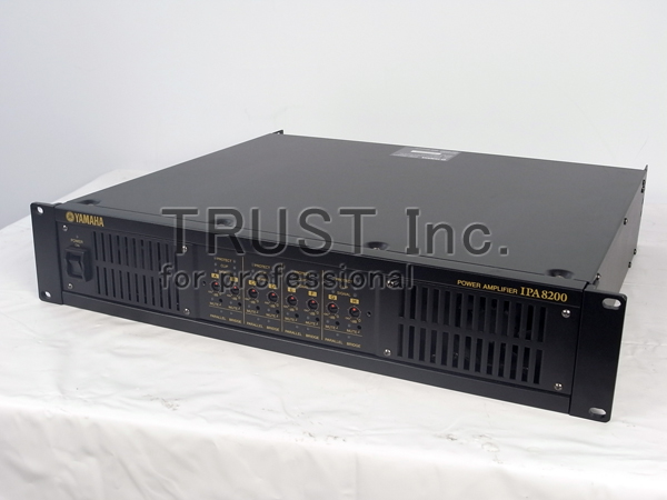 ◇ジャンク品◇YAMAHA IPA8200 8chパワーアンプ 通電のみ確認