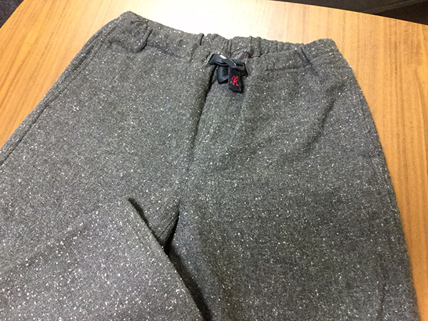 グラミチ GRAMICCI ロング ウールネップ イージーパンツ
