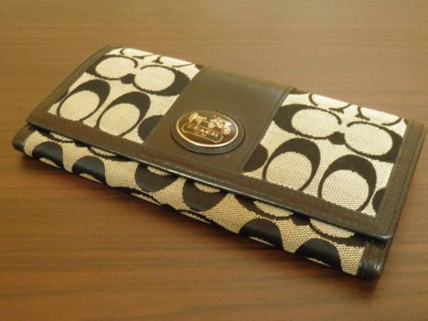 ★美品/コーチ/ＣＯＡＣＨ/長財布/シグネチャー