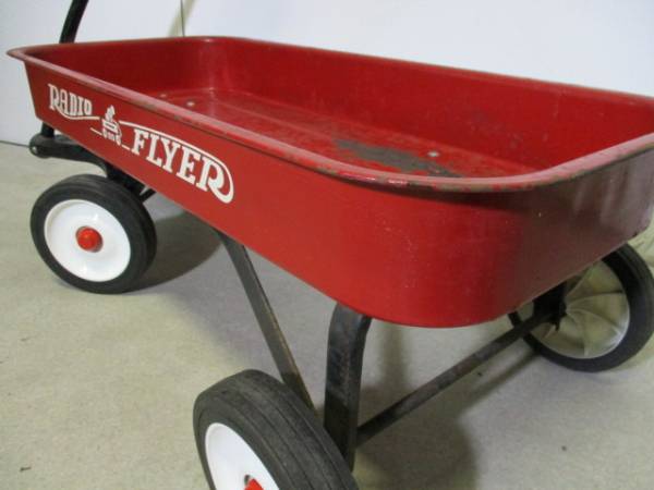 未使用長期保管品 RADIO FLYER モデル89 スチール ワゴン レッド Yahoo