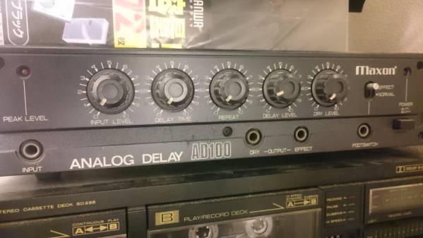 ☆逸品☆MAXON ANALOG DELAY アナログディレイ AD100 Maxon AD-9