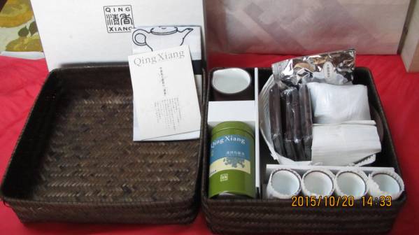 未使用美品　品格高き中国茶専用茶器セット　貴重品_1