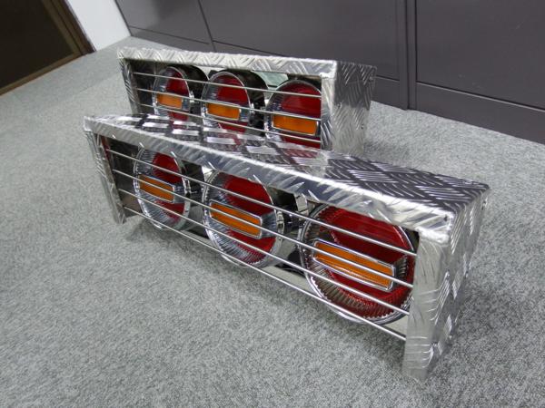 新作◆大型車用アルミ縞板テールＢＯＸ＋チェリーテールセット!!
