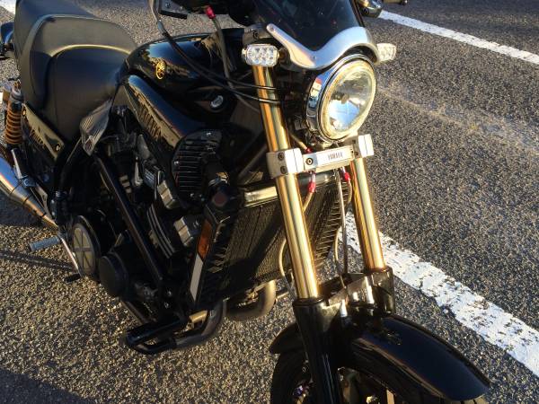 V-MAX　OH済　Φ43フロントフォーク　ゴールドインナーパイプ